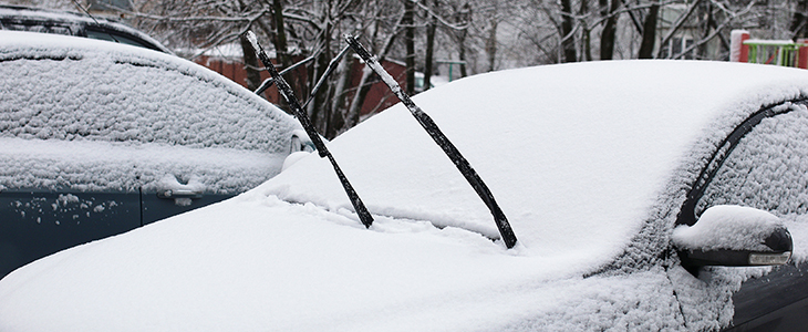 wiper blades in snow