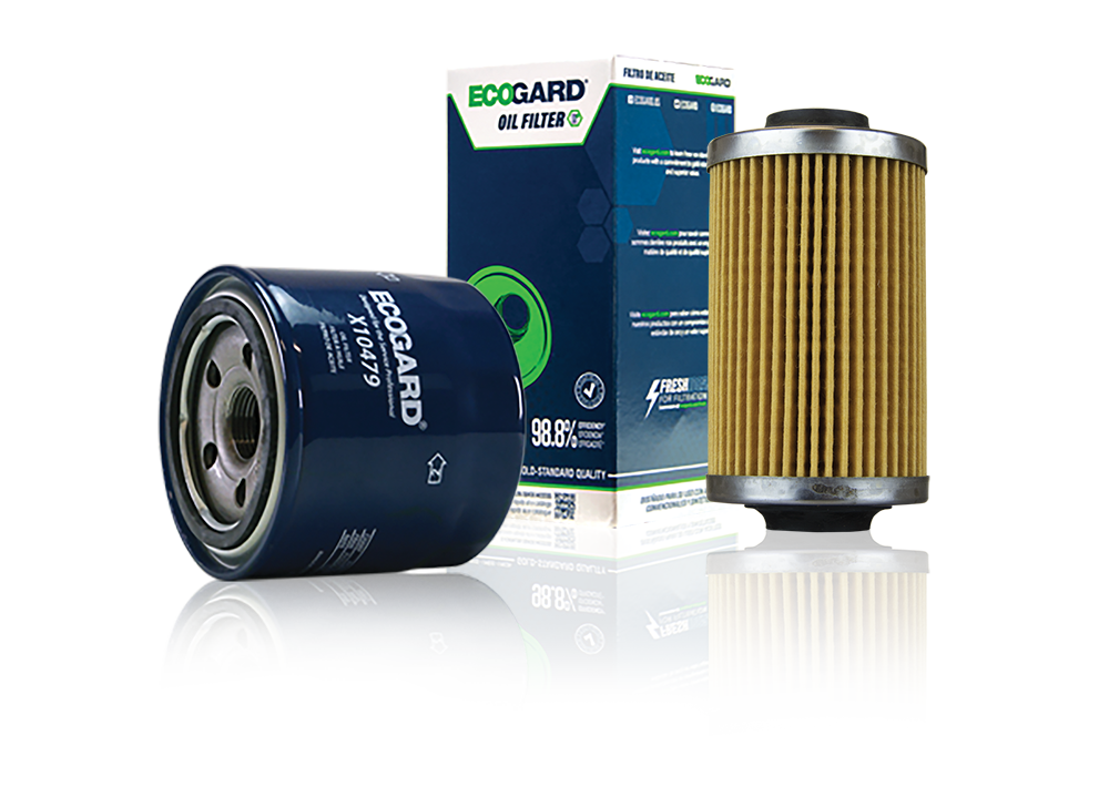 ecogard conventional oil filters product collage