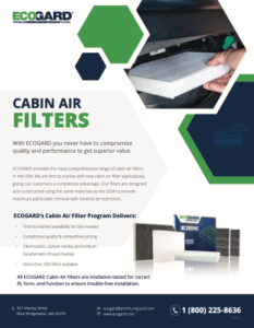 ecogard cabin air filters flyer thumbnail